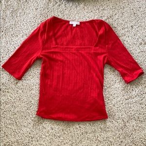 Red Blouse